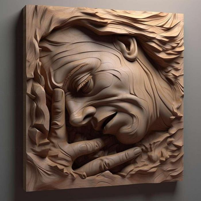 نموذج ثلاثي الأبعاد لآلة CNC 3D Art 